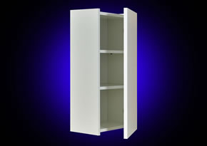 Dulap Ricco 1 usa alb 350x680x220 - pret 122 ron